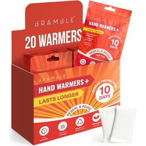 Herbruikbare Handwarmers - 10 Paar voor 8 Uur Warmte, Ideaal voor Sport en Buitenactiviteiten