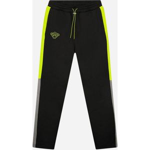 Black Bananas Rival Trackpants - Zwart/ Lime - Maat S