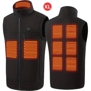 Livano Elektrische Bodywarmer - Oplaadbaar Verwarmde Bodywarmer - Jas - Heated Vest - Heren - Maat XL - Zwart