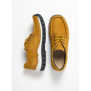 Wolky Dames Veterschoenen 04726 Fly Geel
