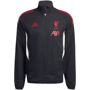adidas - Liverpool Presentatie Trainingsjack - Zwart Rood Wit - 2025-2026