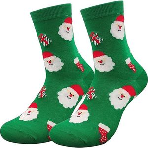 Dames Kerstsokken Novelty Christmas Gebreide Bootsokken Exclusief voor Kerstmis