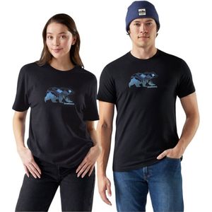 Smartwool - Bear View - T-shirt - Zwart - Korte Mouwen