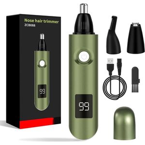 Solacis Neustrimmer - Oortrimmer - Neushaar trimmer - Neus tondeuse - Gezichtsverzorging - Mannen - Dames - Elektrisch - Grooming - Must have!