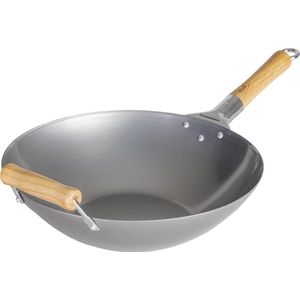 Blackwell wokpan Voccelli Plaatstaal (Ø35 cm)