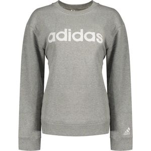 Adidas Sportswear Lin Ft Sweatshirt Grijs L Vrouw