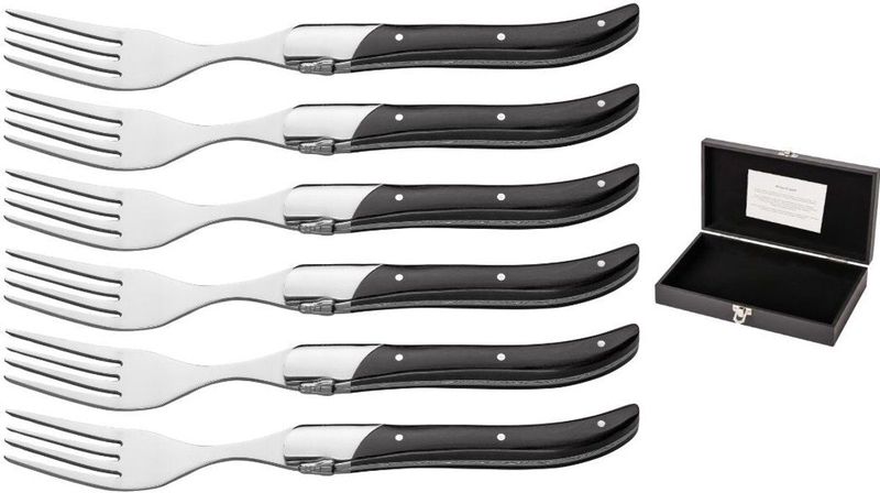 Blackwell Steakvorken Laguiole - Pakkahout - 6 Stuks