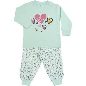 Fun2Wear Pyjama New Heart Green maat 140