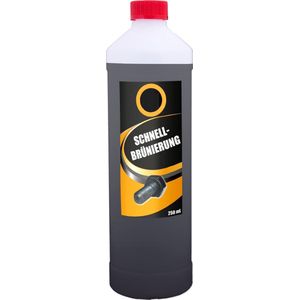 Koud blauwen van staal en ijzer Zwart op ijzer 1 liter verpakking