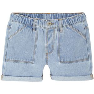Vertbaudet - Basics - Meisjesshort - Jeansstof