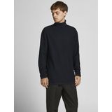 JJWIND - KNIT ROLL NECK - Blazer - Navy