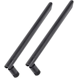 Dual Band Antenna, High Gain Antenna, 2PCS WiFi Antenna 5.8G 2.4G Dual Band 10dbi High Gain SMA Male Interface Omni Directional, USB Network Adapters