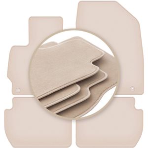 PREMIUM beige vloermatten voor: Citroen C-Crosser crossover 2007-2012