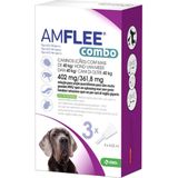Amflee Spot On Combo Anti Vlooien en Teken Druppels Hond >40kg 3 pipetten