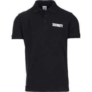 Fostex Garments - Polo shirt security (kleur: Zwart / maat: 6XL)