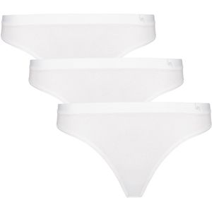 Undiemeister Bikinislip Dames - 3-Pack - Chalk White (Wit) - Ondergoed Basic Lingerie - Slip - Zijdezachte Ademende Stof - Elastische band - Platte Naden - Zonder Labels - Gladde Slip - Tencel - Bikinislip - Maat XXL