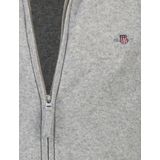 Gebreid jack met ritssluiting