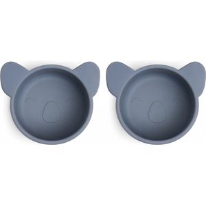 Nuuroo Rosa Silicone Snack Box Small 2-Pack Koala Bering Sea