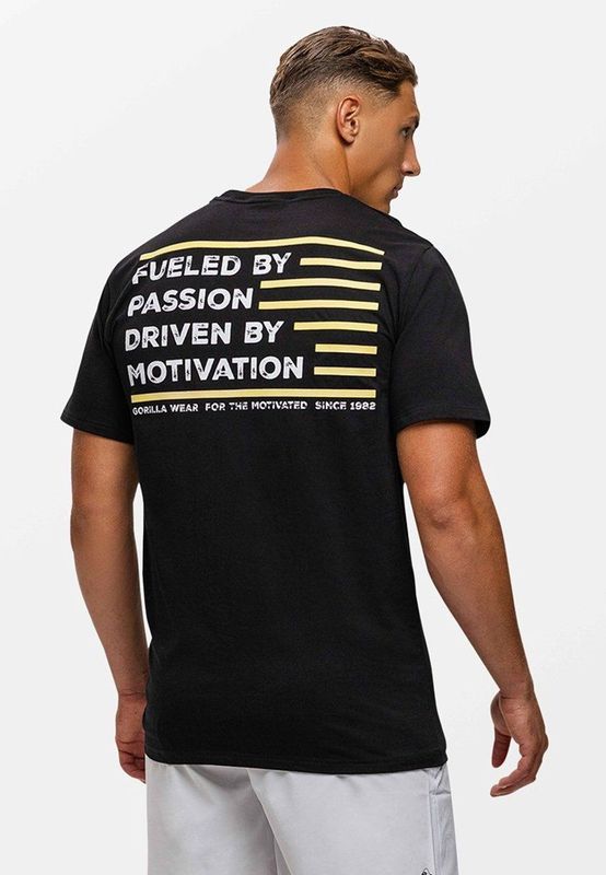 Gorilla Wear - Kyle T-shirt - Zwart - Sportshirt