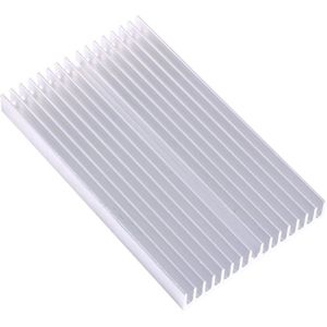 Heat Sink Module Cooler Fin for High Power Amplifier Transistor Semiconductor Devices with Close 16pcs Fins 3.95""(L) x 2.36""(W) x 0.39""(H) - Aluminum