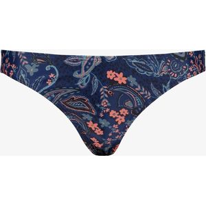 Osaga dames bikinibroekje met paisley print - Blauw - Maat S