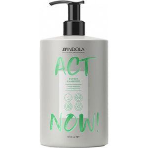 Indola Act Now! Repair Shampoo 1000ml - vrouwen - Voor