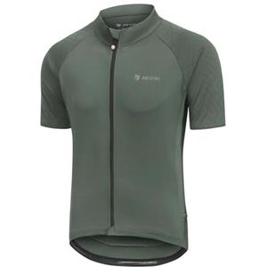 Korte Mouwen Fietsshirt voor Mannen met 6 Vakken - Ultra-Zacht en Ademend