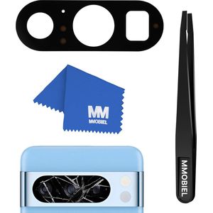 MMOBIEL Glas Lens Back Camera Geschikt voor Google Pixel 8 Pro - Incl. Dubbelzijdige Tape, Pincet en Doekje