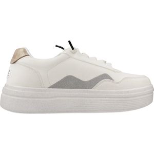 HEY DUDE - HUDSON LIFT METALLIC - Sneakers - Wit - Materiaal