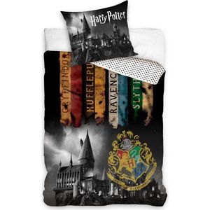 Harry Potter Dekbedovertrek - Banners - 140 x 200 cm