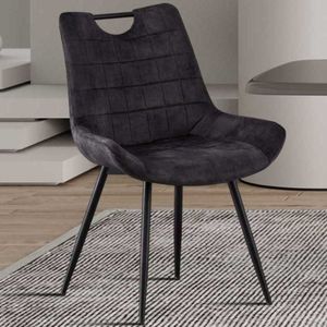 Stoel Nina | x,5 x cm | Antraciet