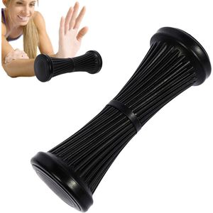 Voetmassage apparaat - Voetmassage roller - Voetroller - Circulatiebevorderende voetmassage - Spierherstel en ontspanning - Voetmassager voor thuis, in de sportschool en tijdens het sporten - Zwart