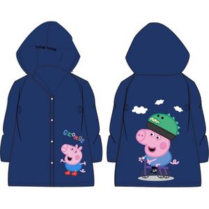 Peppa Pig George Regenjas - Met Capuchon - Maat 92/98