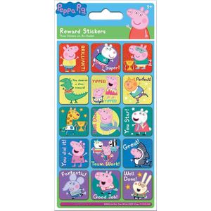 Peppa Pig herbruikbare stickers 3+ - Beloningsstickers
