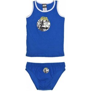 Disney Star Wars - Ondergoedset - Singlet & Onderbroek - StormTrooper - Donkerblauw - 5 / 6 jaar