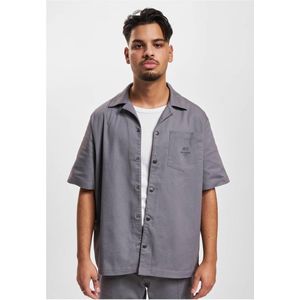DEF - Overhemd - Donkergrijs - Regular Fit - Katoen