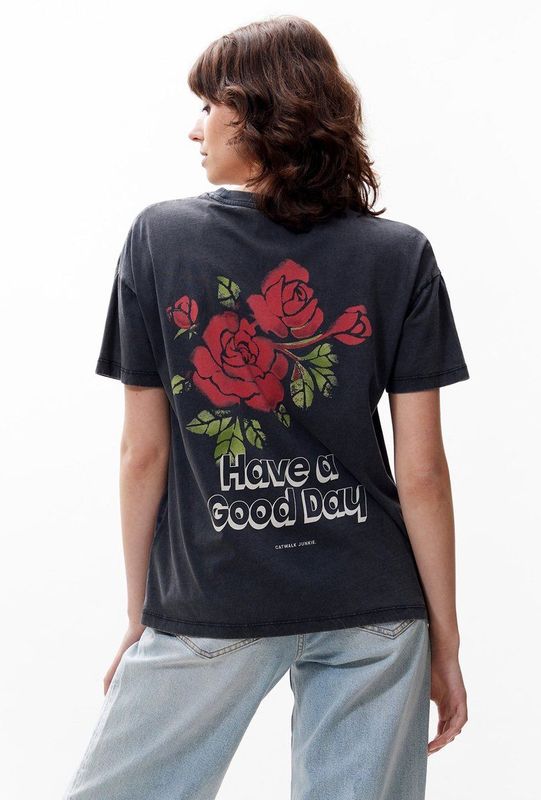 Catwalk Junkie - 2503020207 - T-shirt - Faded Dark Grey