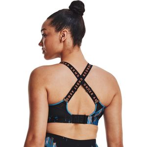 Under Armour Infinity High Print Bra-BLK - Maat XS