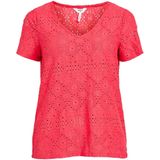 OBJFEODORA V-NECK TOP NOOS