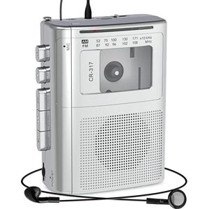 Solacis Cassette speler - Cassette - Cassettespeler - Cassette speler - Draagbare cassette speler - Must have!