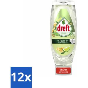 Dreft – Bergamot & Gember – Afwasmiddel – 730 ml - Voordeelverpakking - 12 stuks
