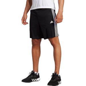 adidas Performance Train Essentials Piqué 3-Stripes Training Shorts - Heren - Zwart- S
