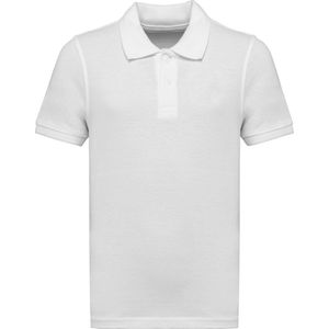 Native Spirit Ecologische kinderpolo in piquétricot NS209 - White - 10/12 ans