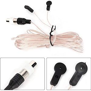 FM Radio Antenna, Universal 3.2M ANT-108 FM Radio Antenna Cable with Connection