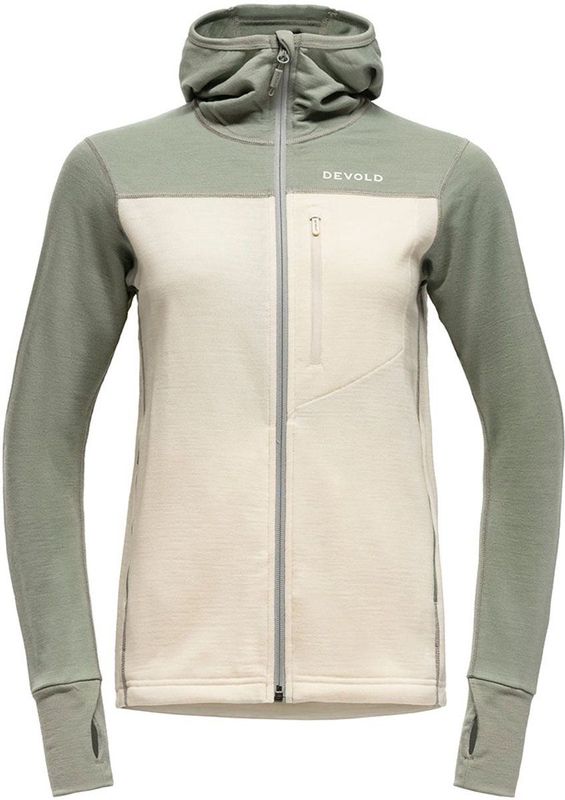 Devold Of Norway - Explorer - Merino Jas - Groen - Vrouw