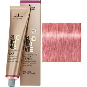 Schwarzkopf - Blond Me - Blonde Toning - Creative Pastel Tones - Strawberry - 60 ml