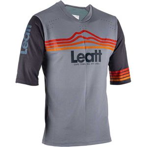 Leatt Enduro 3.0 Korte Mouw Enduro Trui Grijs S Man