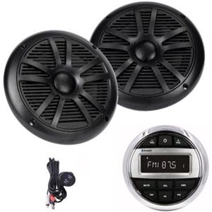 Titan Marine 12V DAB+ Radioset inclusief zwarte Speakers