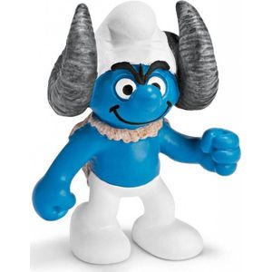 Ramsmurf - Horoscoop - Ram - Speelfiguur voor kinderen - Schleich - De Smurfen - 6cm