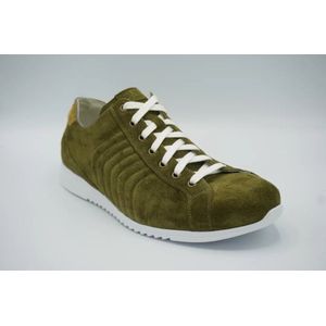 Gijs Khaky groene sneaker (Maat - 10, Kleur - Groen)